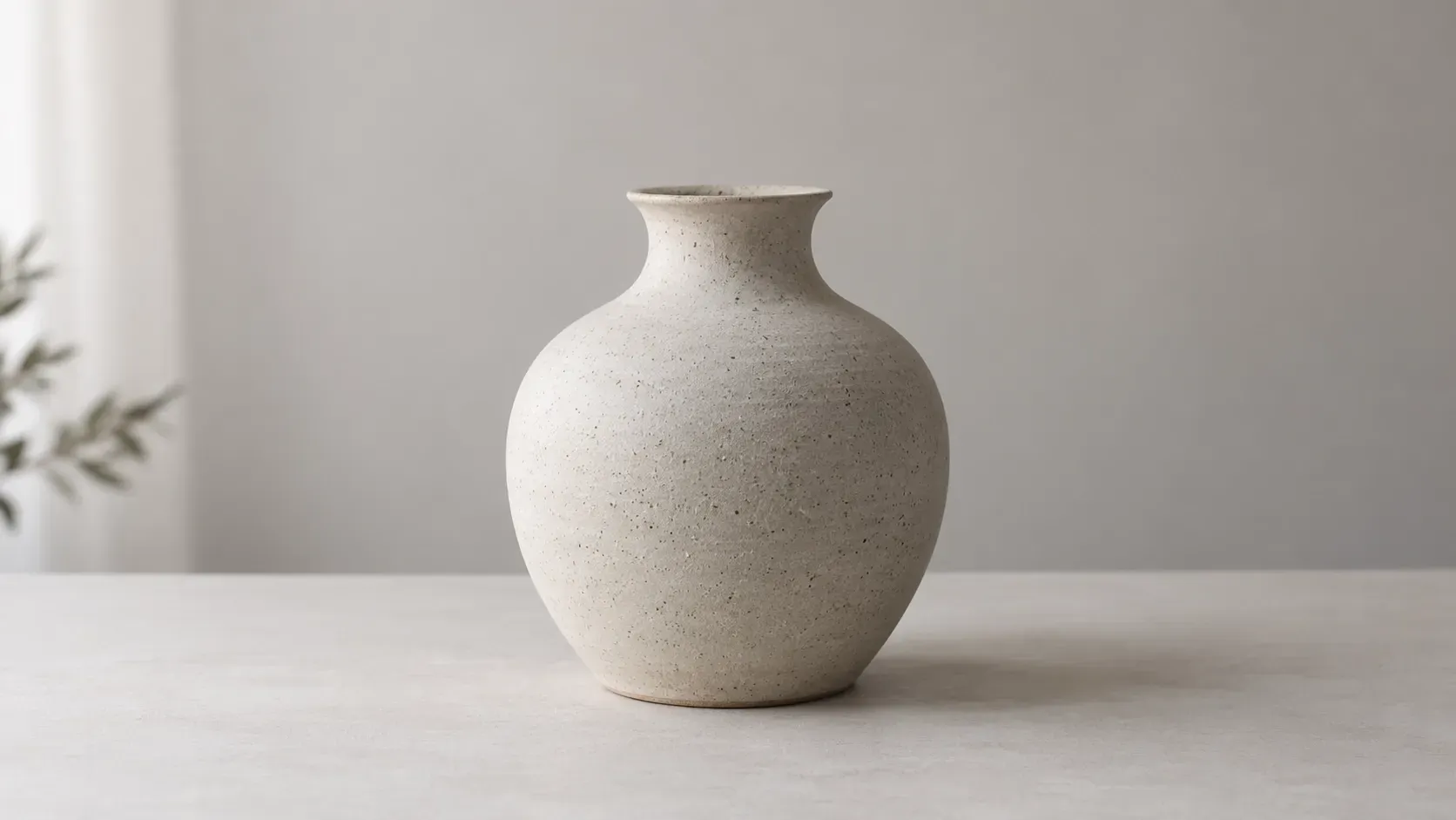 AI image showing a ceramic object lit by soft diffused light with gentle shadows