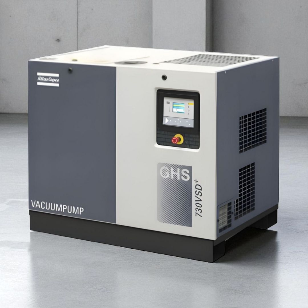 High-efficiency screw vacuum pump with VSD technology for industrial performance – IASTX