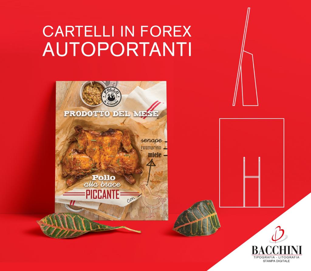 stampa menu autoportanti
