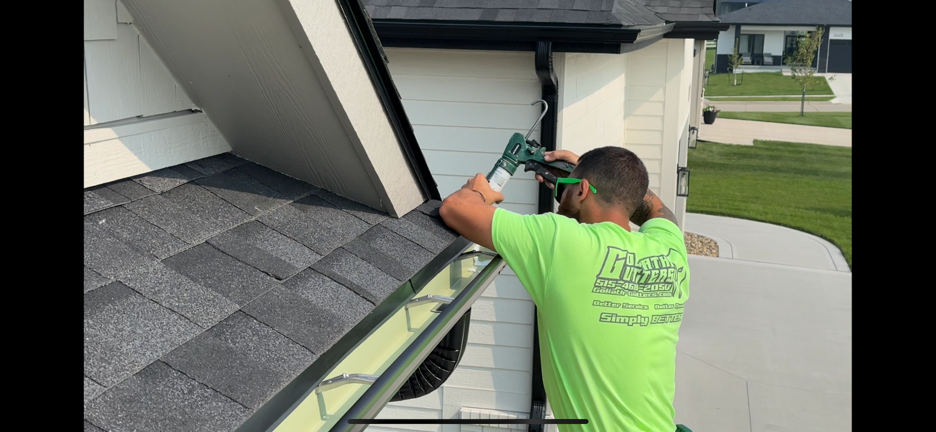 gutter installation