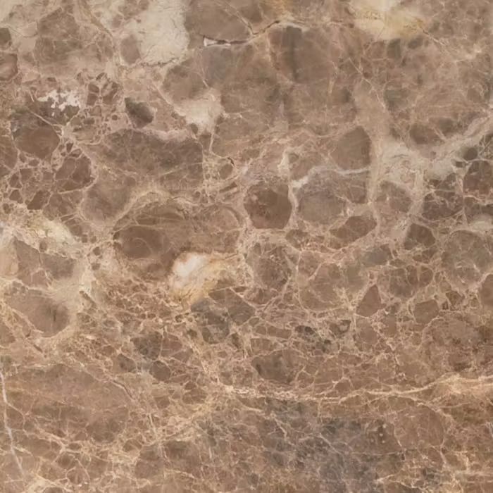 Un primer plano de una textura de mármol marrón.