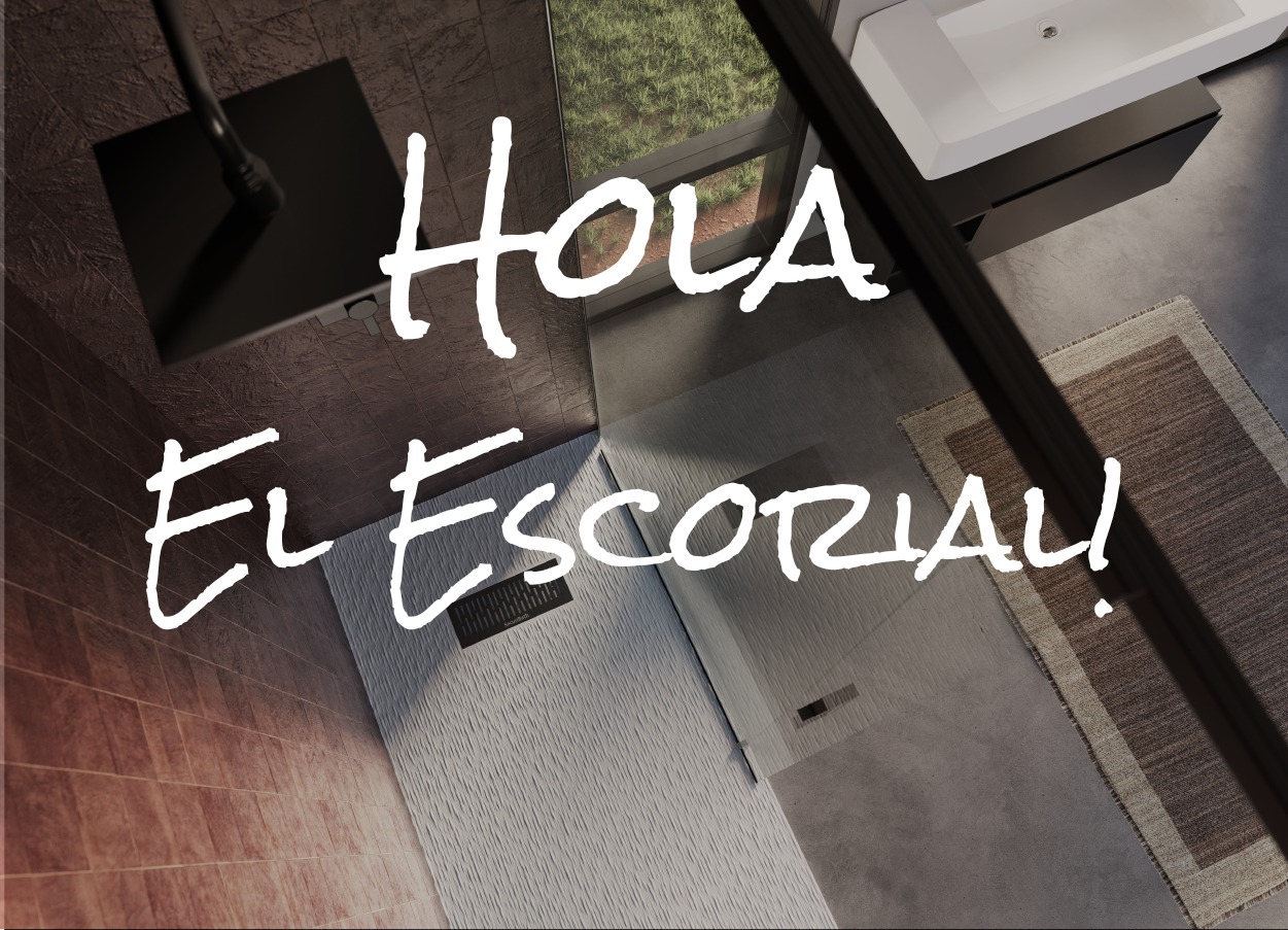 Hola El Escorial con un baño de Securibath de fondo