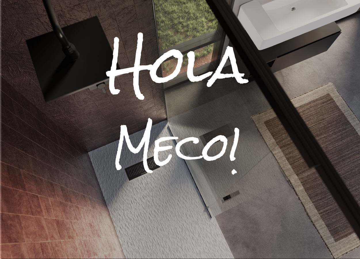 Hola Meco con un baño de Securibath de fondo