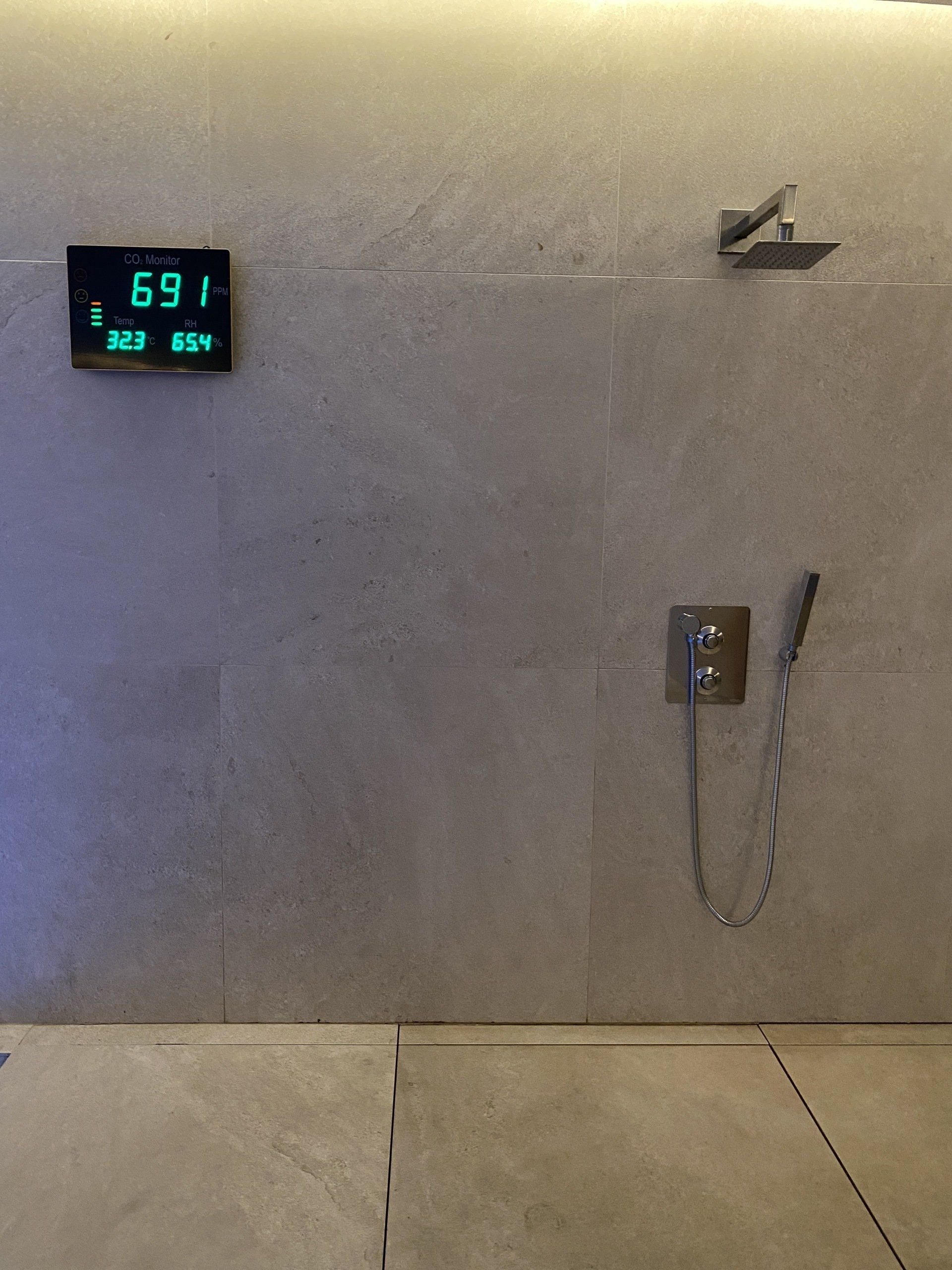 Duchas modernas