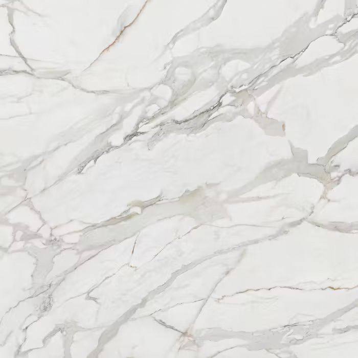 Un primer plano de una textura de mármol blanco.