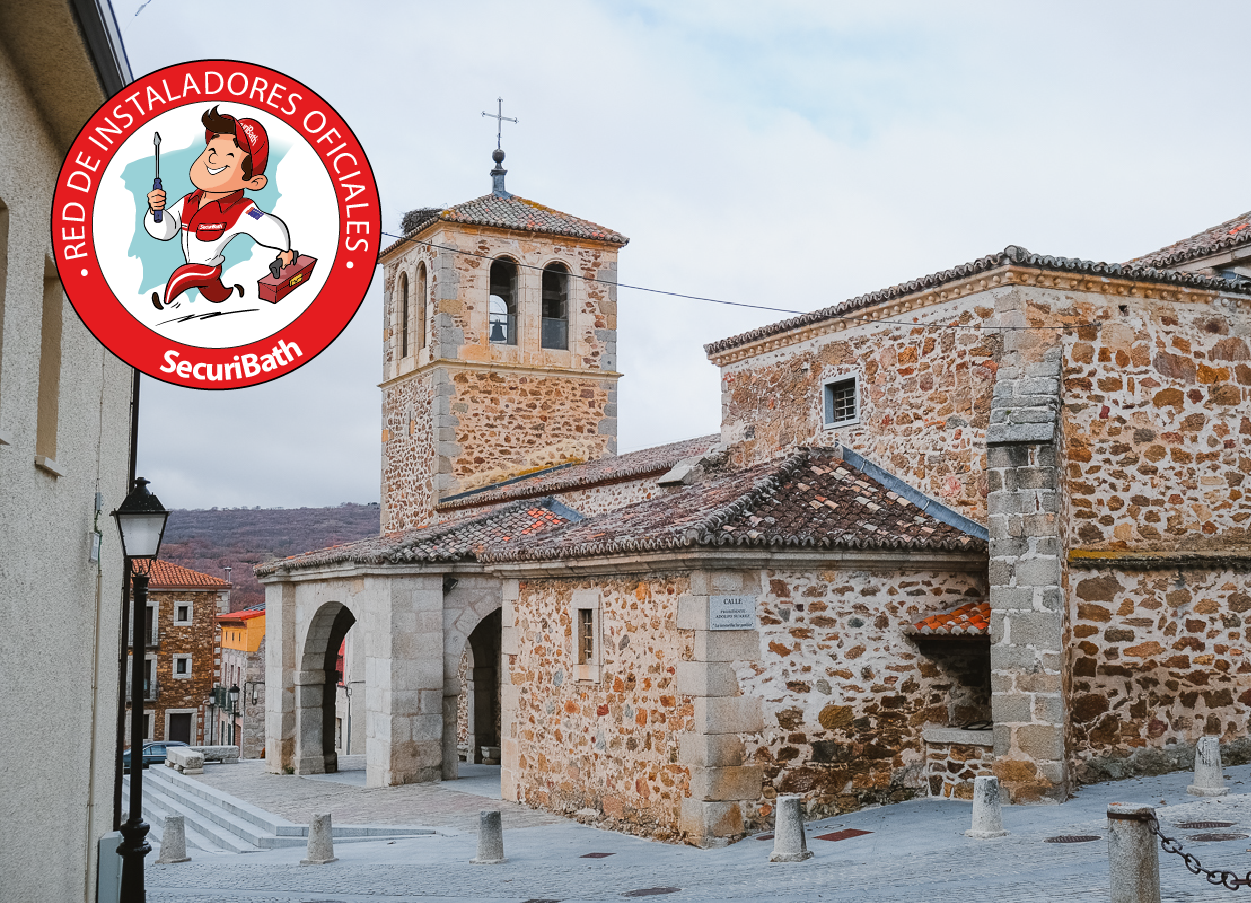 Hola San Agustin del Guadalix con un baño de Securibath de fondo