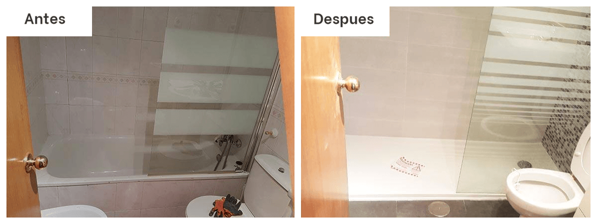 Fabricación de platos de ducha