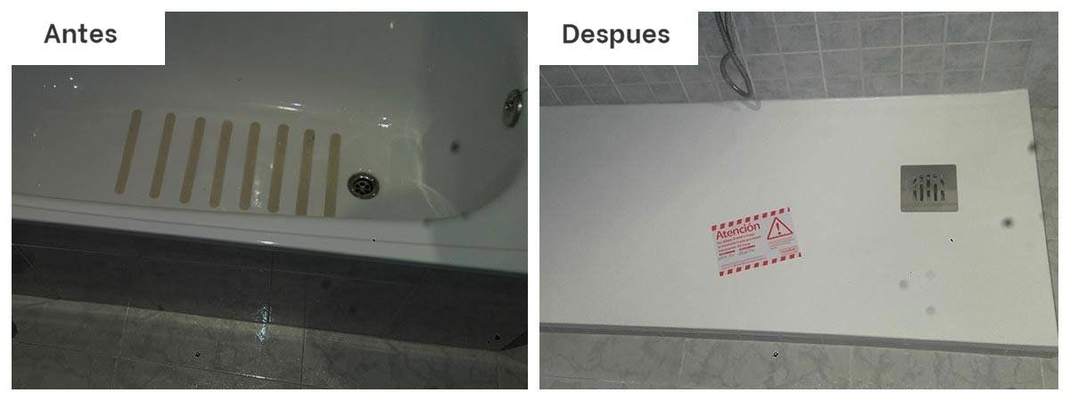 cambio de bañera por ducha de securibath