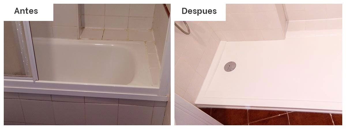 Cambiar bañera por ducha Cartajena Murcia