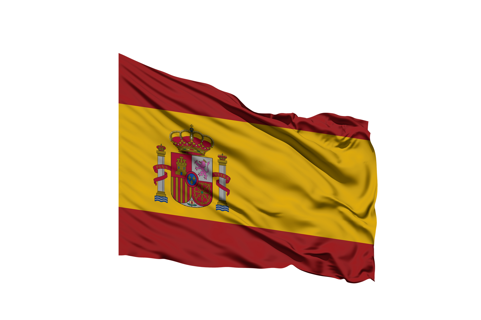Bandera de Suiza ondeando