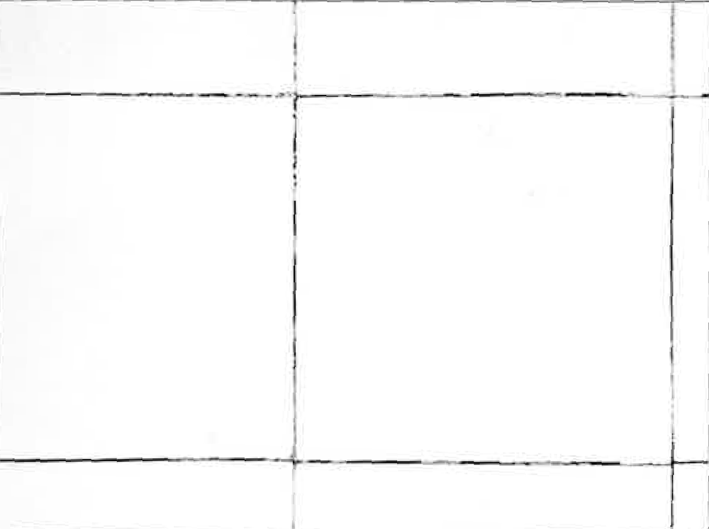 Un primer plano de un suelo de baldosas blancas con las uniones sucias