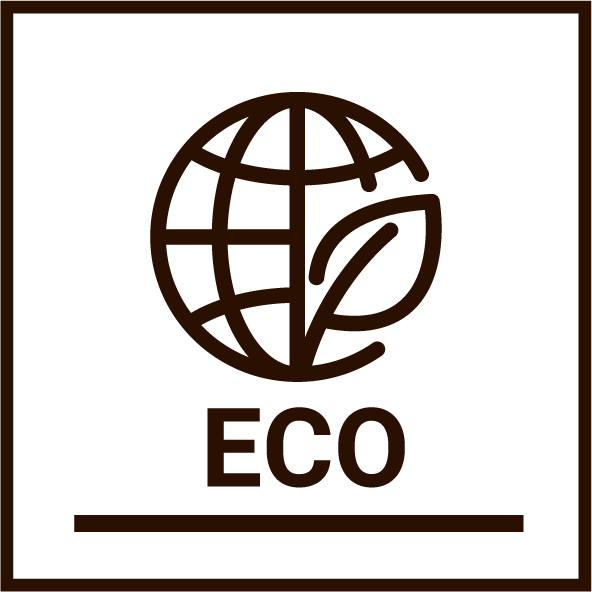 Icono de que los platos son ecologicos