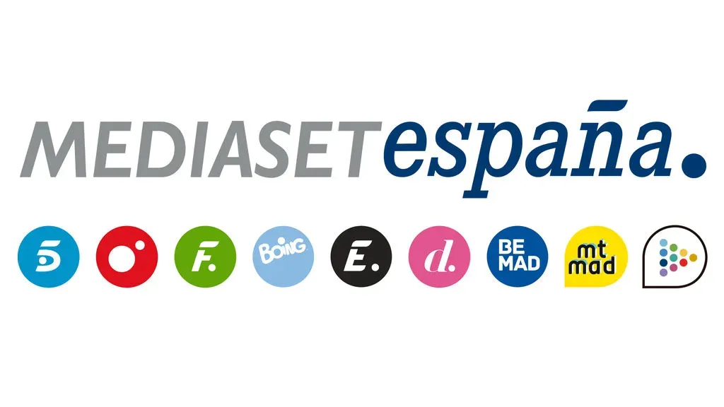 Mediaset españa  logo empresa colaboradora con SecuriBath