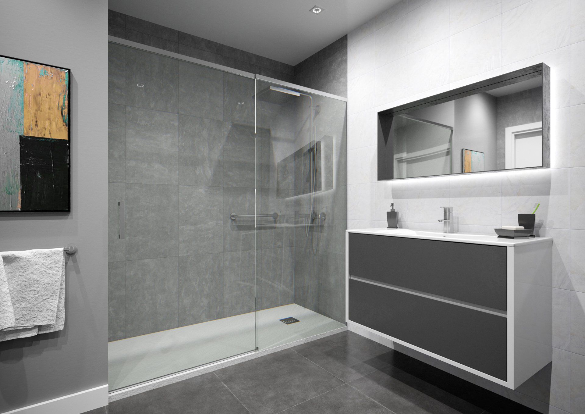 Baño reformado SecuriBath y Mutua  Madrileña