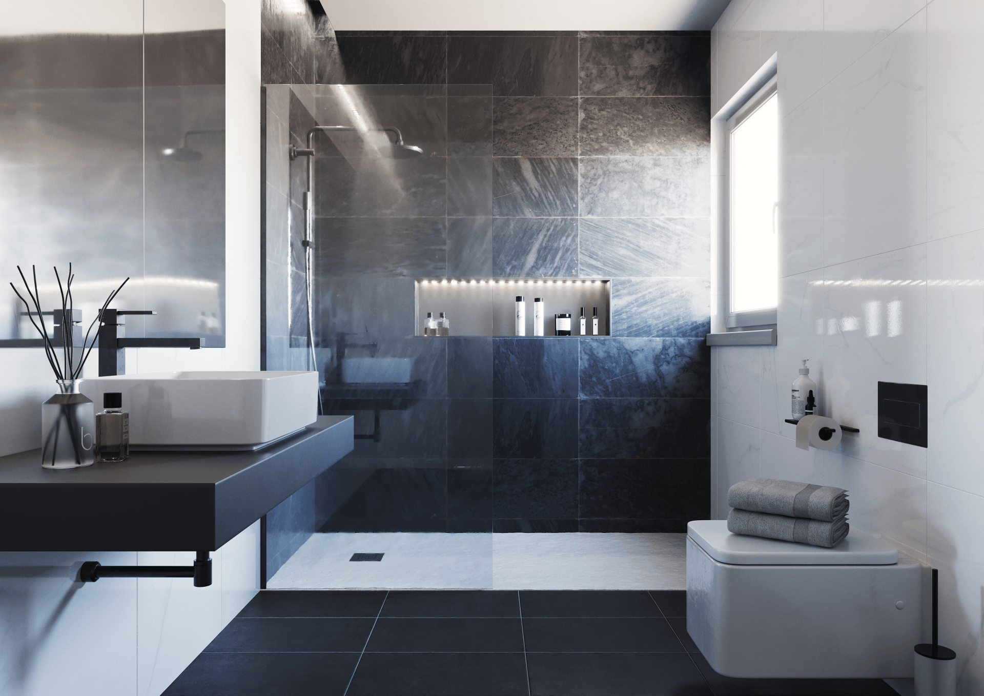 Baño reformado por SecuriBath através de la Mutua  Madrileña
