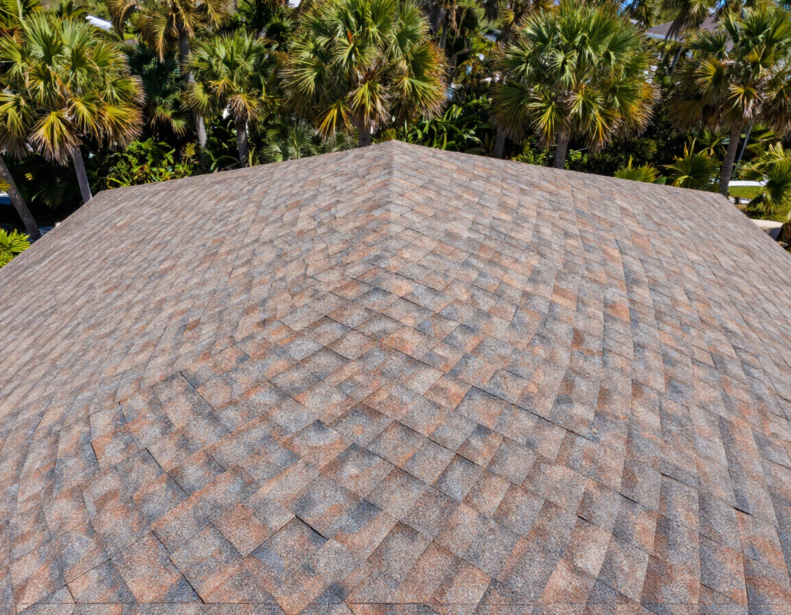 Navarre-area roof with coastal tree line