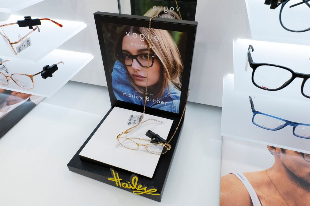 interno dell'ottica