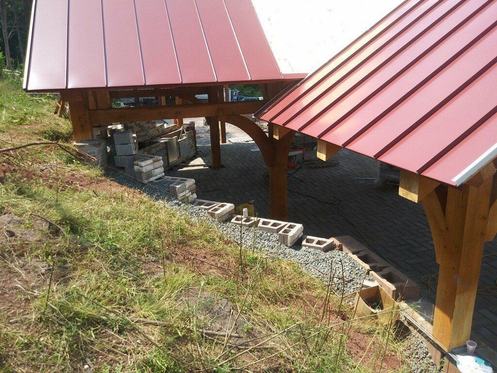 Red Metal Roof – Lititz, PA – Trailside Spouting, LLC