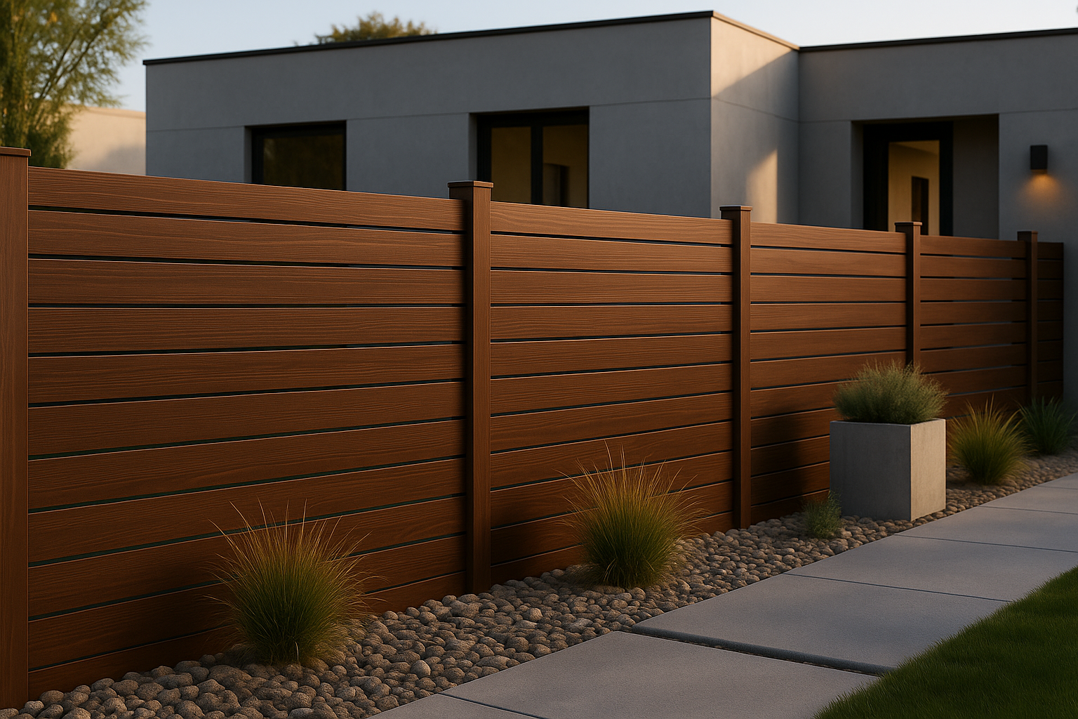 . Custom commercial fences Cary