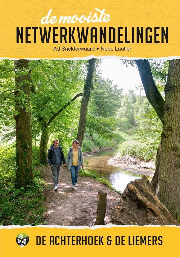Cover van de wandelgids De mooiste netwerkwandelimngen Achterhoek Liemers