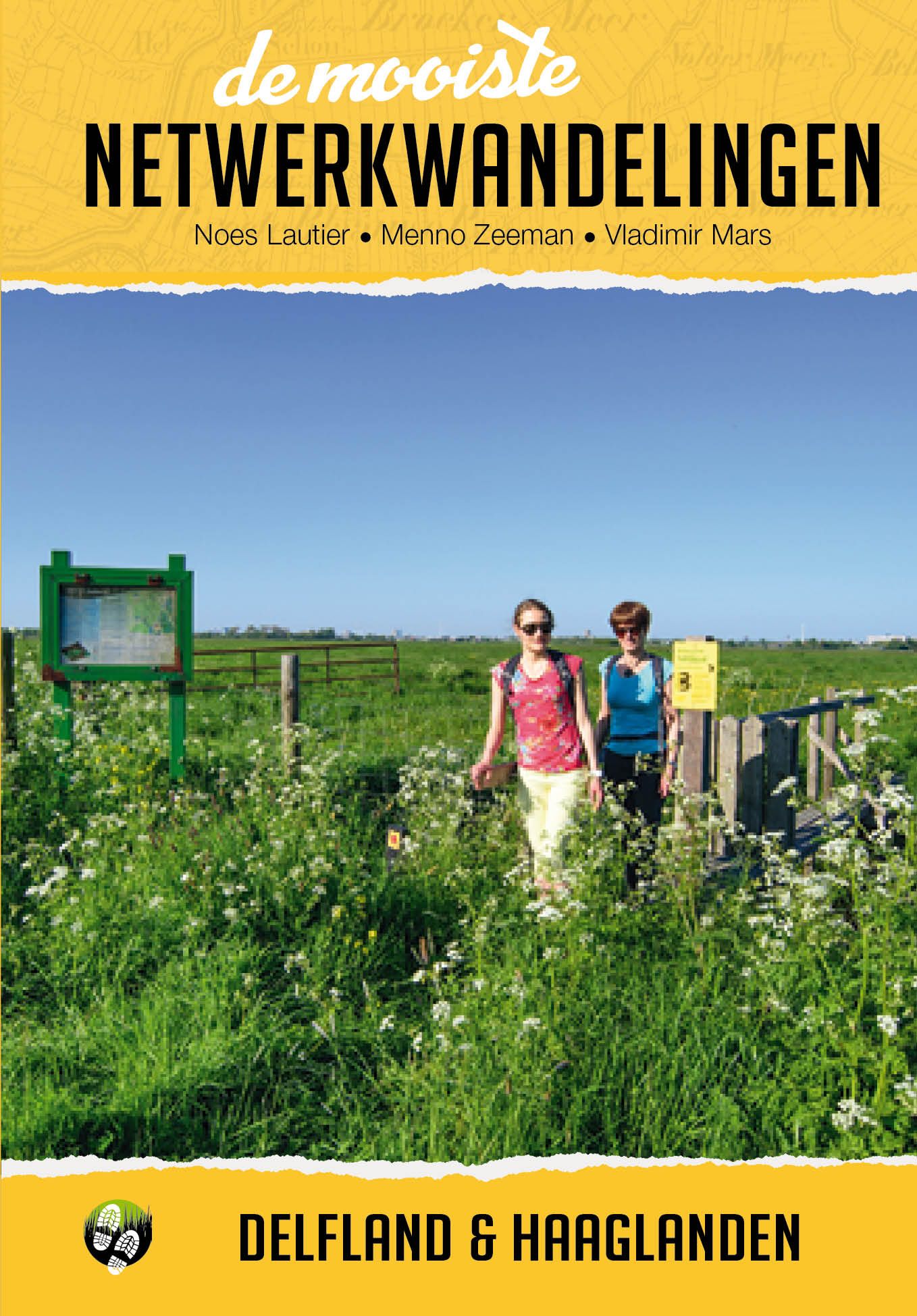 Cover van de wandelgids De mooiste netwerkwandelingen Delfland Haaglanden
