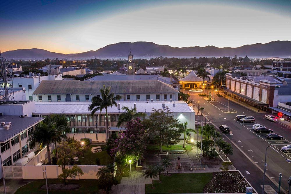 High View of City in Rockhampton — AMP Amusements In Rockhampton, QLD