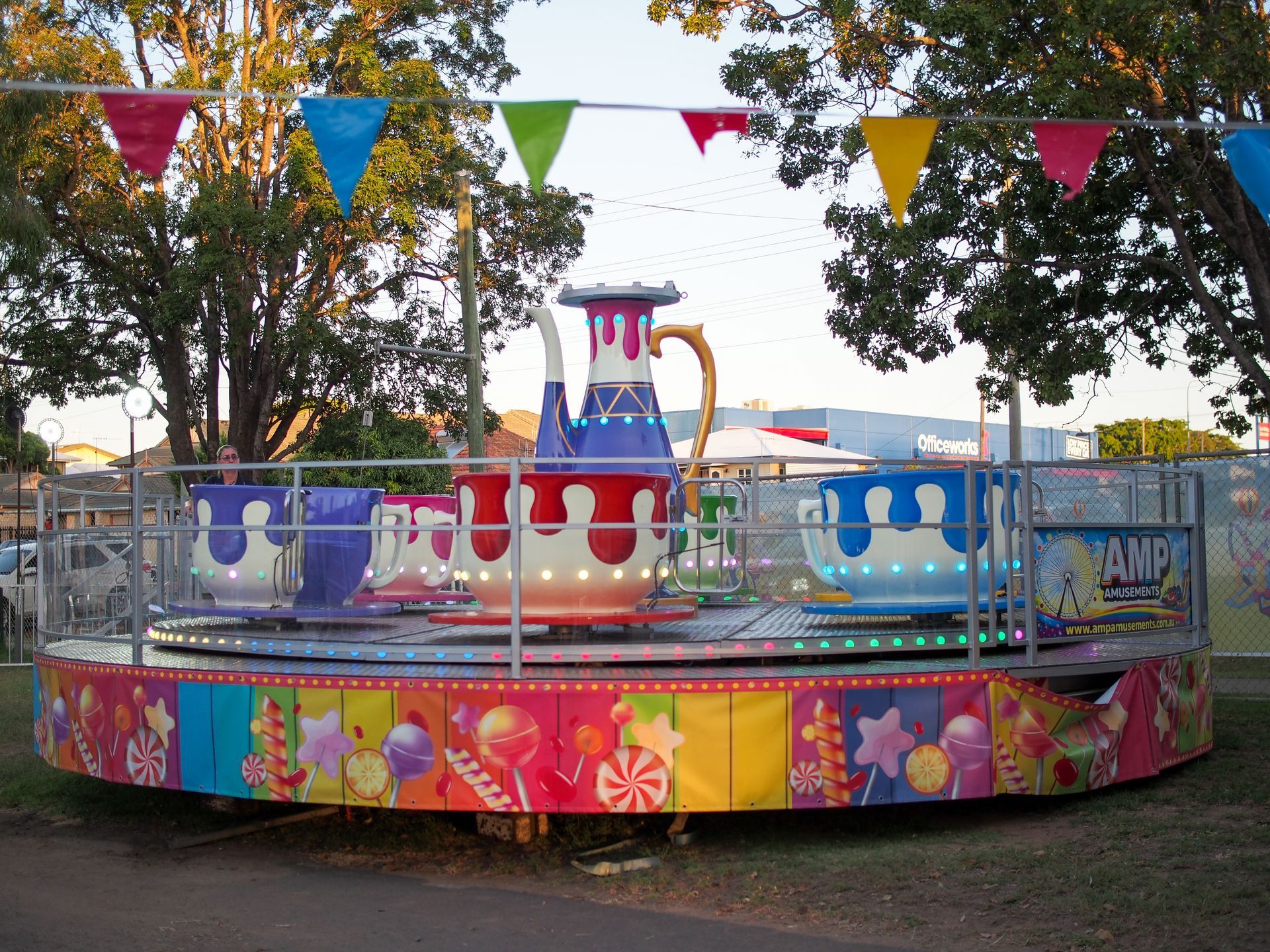 Teacup Ride — AMP Amusements In Rockhampton, QLD