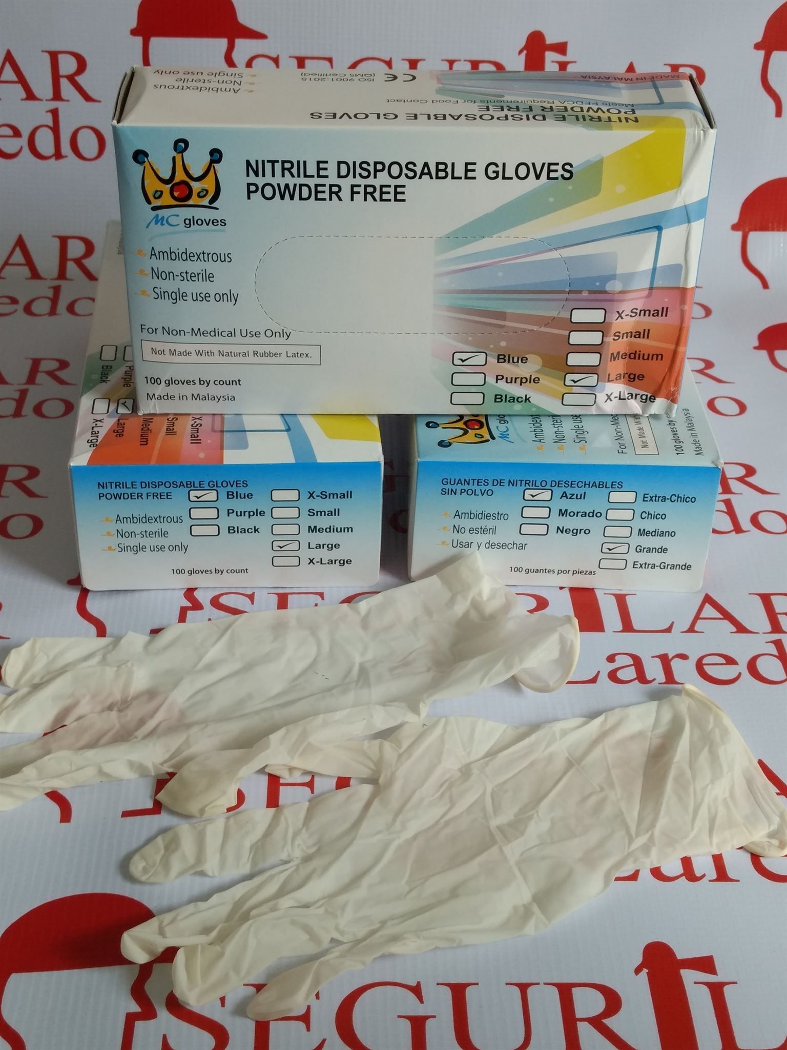 GUANTE LATEX TIPO CIRUJANO