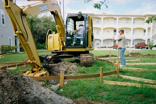 pool excavation