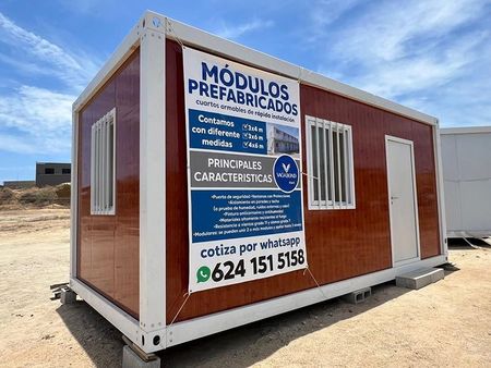 Módulo prefabricado para oficina en Baja California Sur