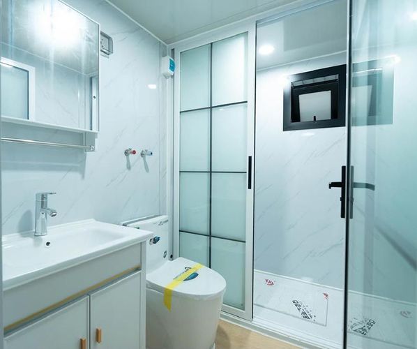 Casa modular con terraza