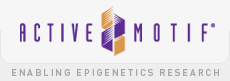 The logo for active motif enables epigenetics research