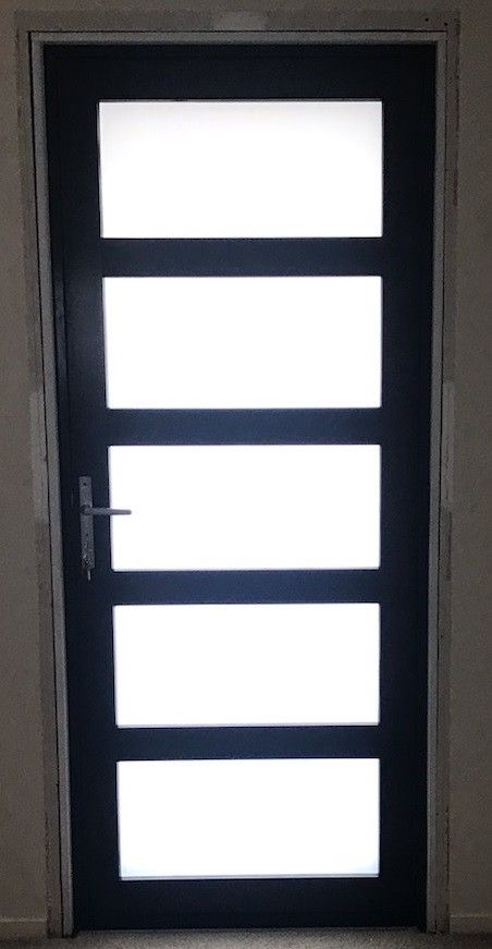 A Door with opaque windows — Superior Windows & Doors Taree, NSW