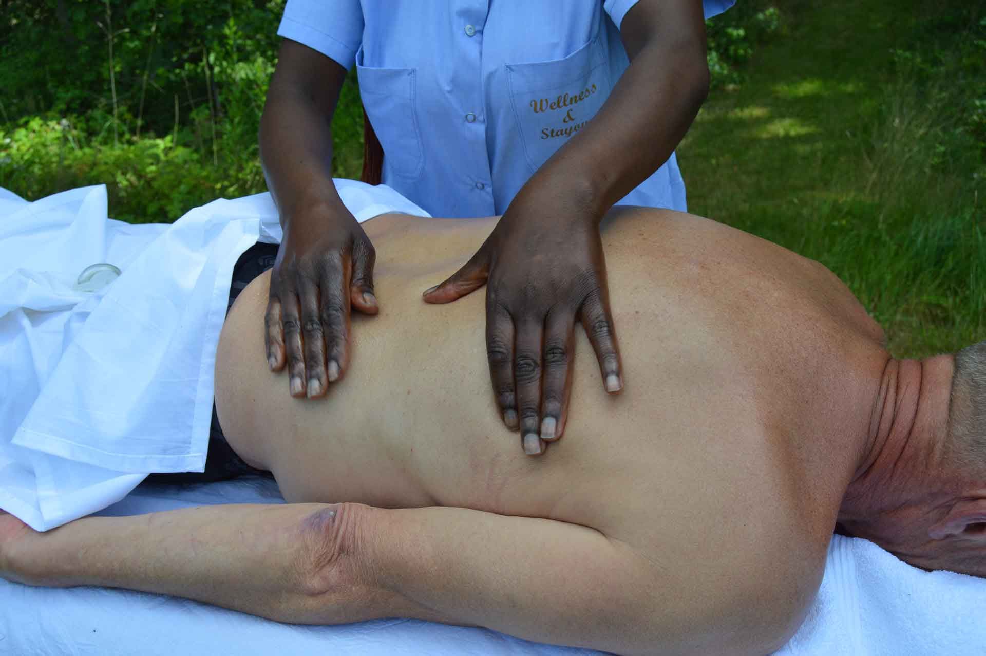 Sportsmassage hos Massage by Christina