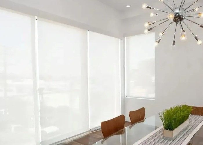 Vertical blinds for large windows