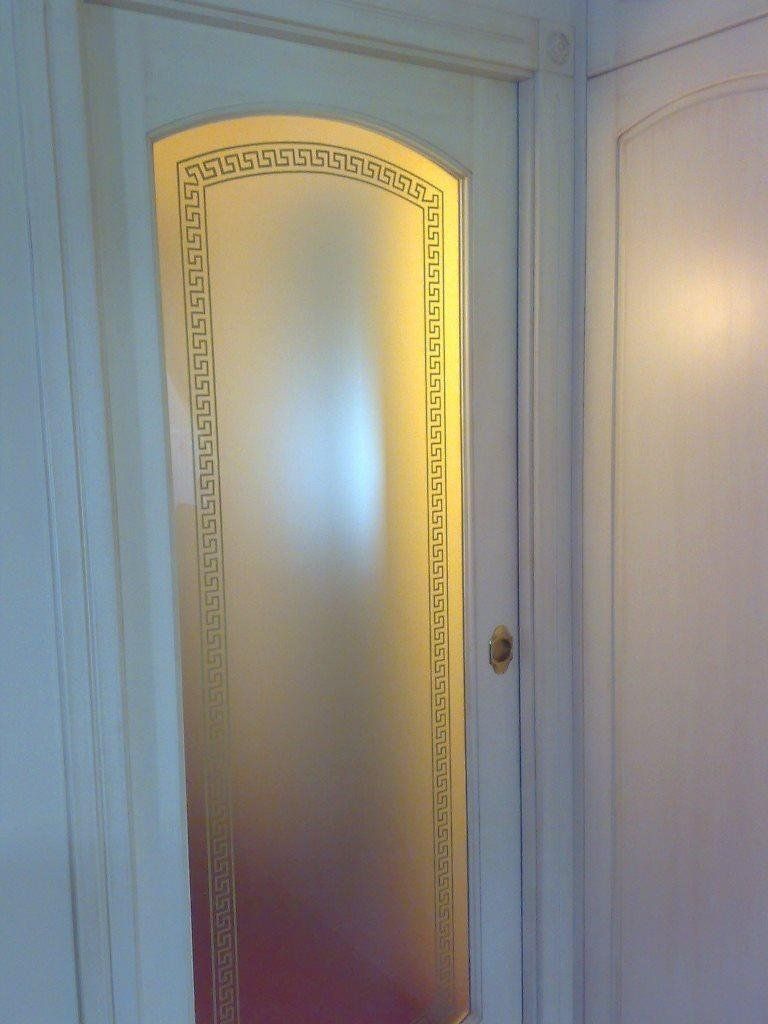 porte con vetri pitturati