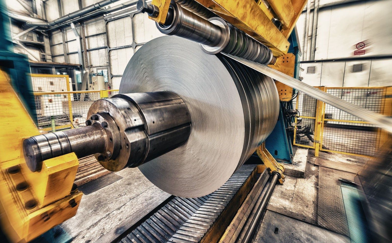 First Metal Rolling Mill Sketch Way