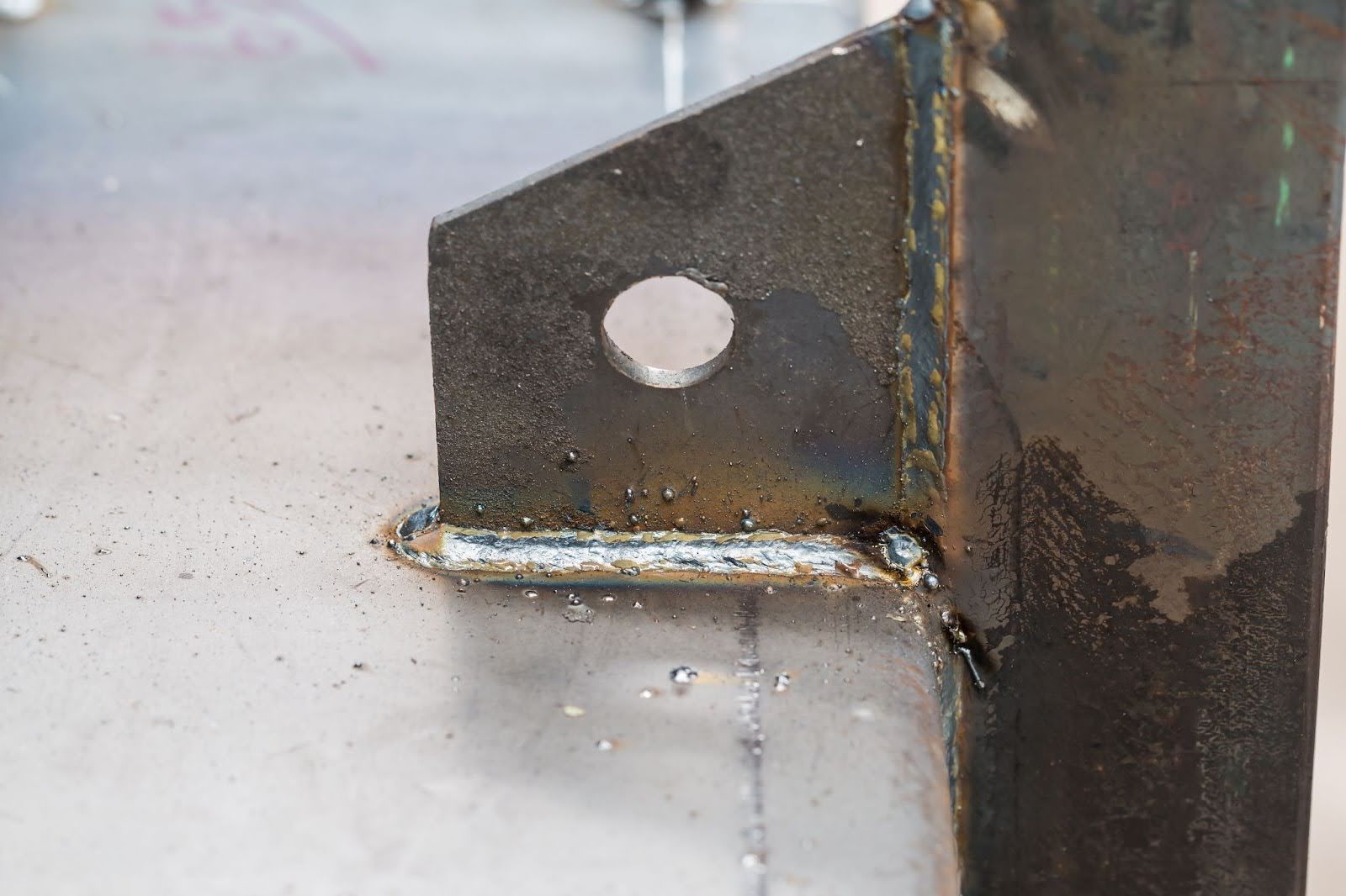 Metal Welding Splatter