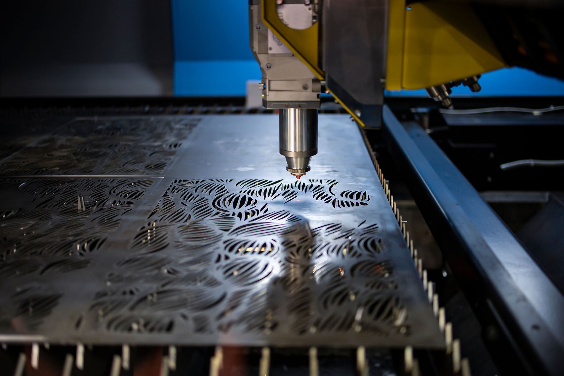 Metal fabrication is often thought to be purely low-tech and labour-intensive