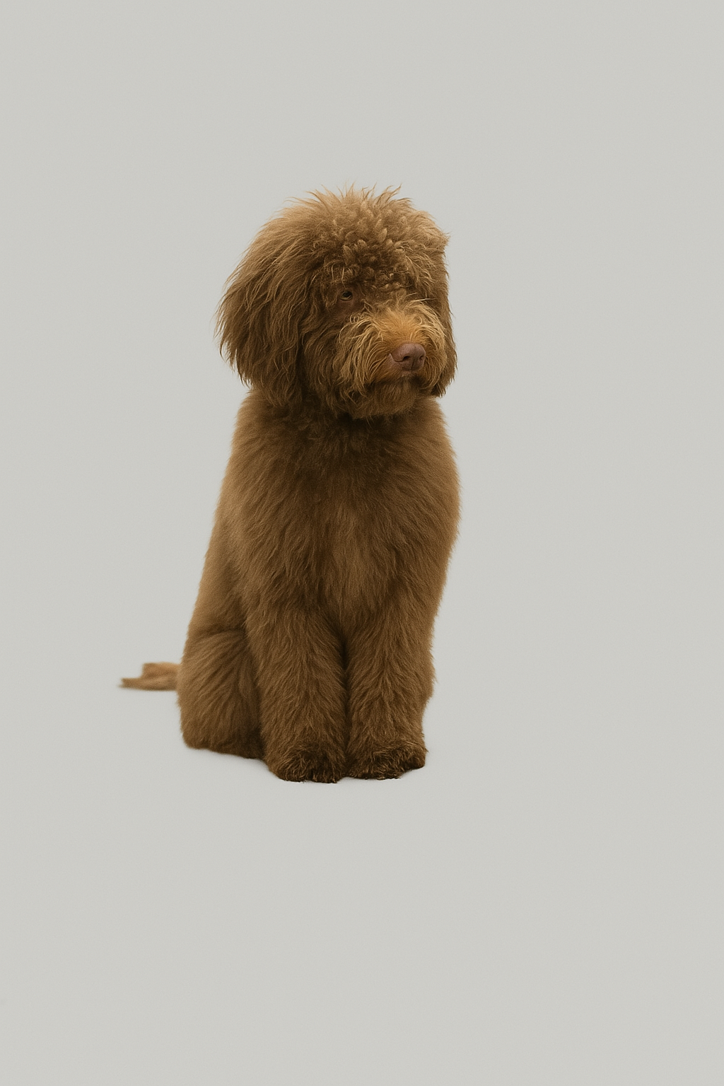 before and after dog grooming