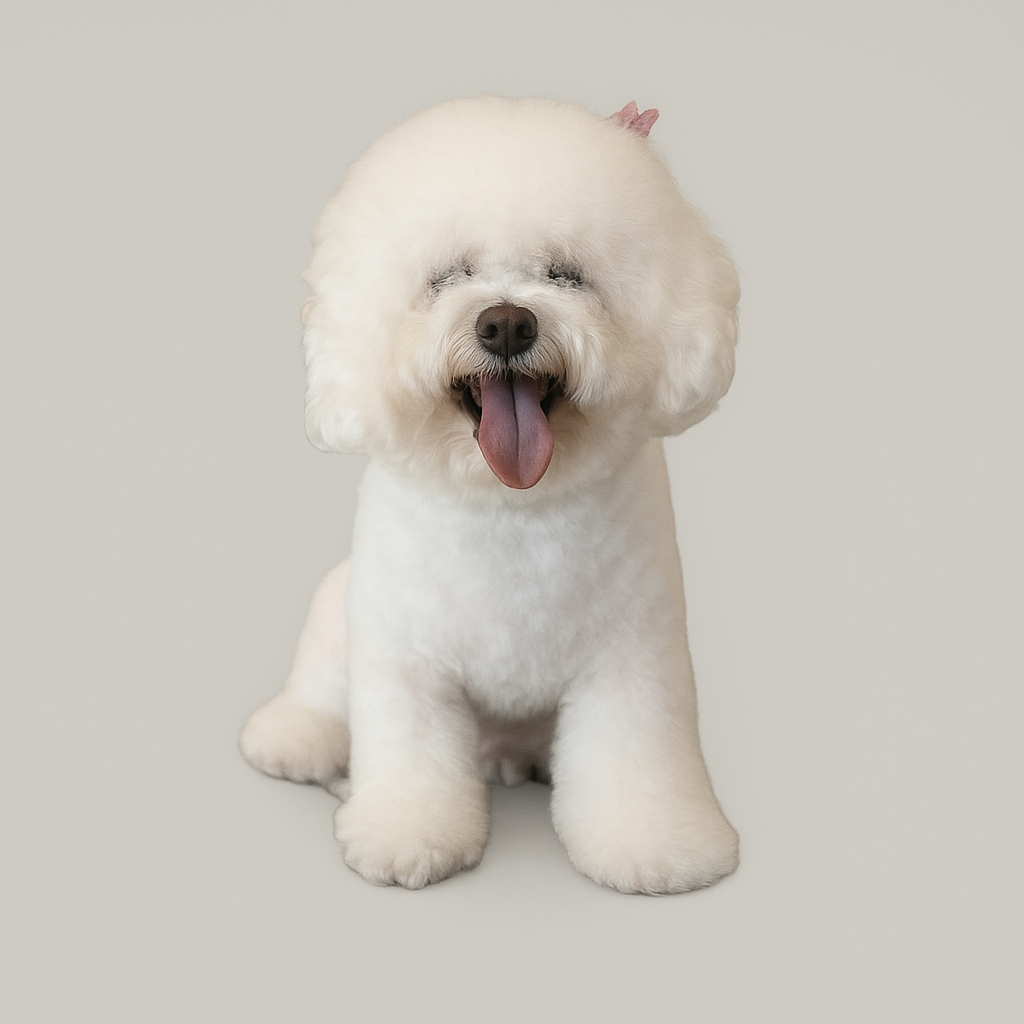 before and after dog