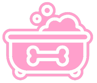 dog bath icon