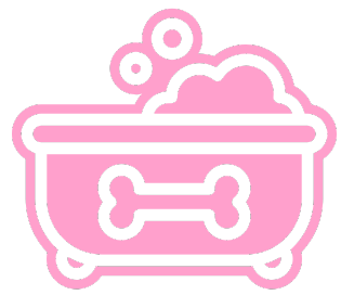 dog bath icon