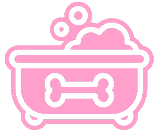 dog bath icon