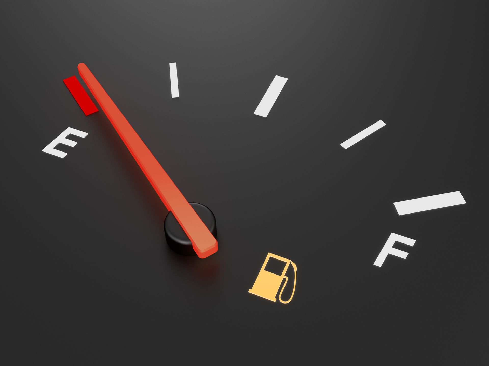 View of fuel pressure gauge showcasing levels during auto fuel gauge repair service.