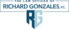 The logo for the law office of rivera & gonzales