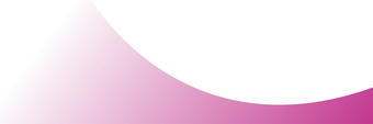 Gradient of white to pink curved shape against a white background.