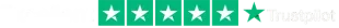 Green star rating with five stars, one half-filled.