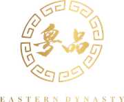 Golden circular logo with stylized Chinese characters and “EASTERN DYNASTY” text below