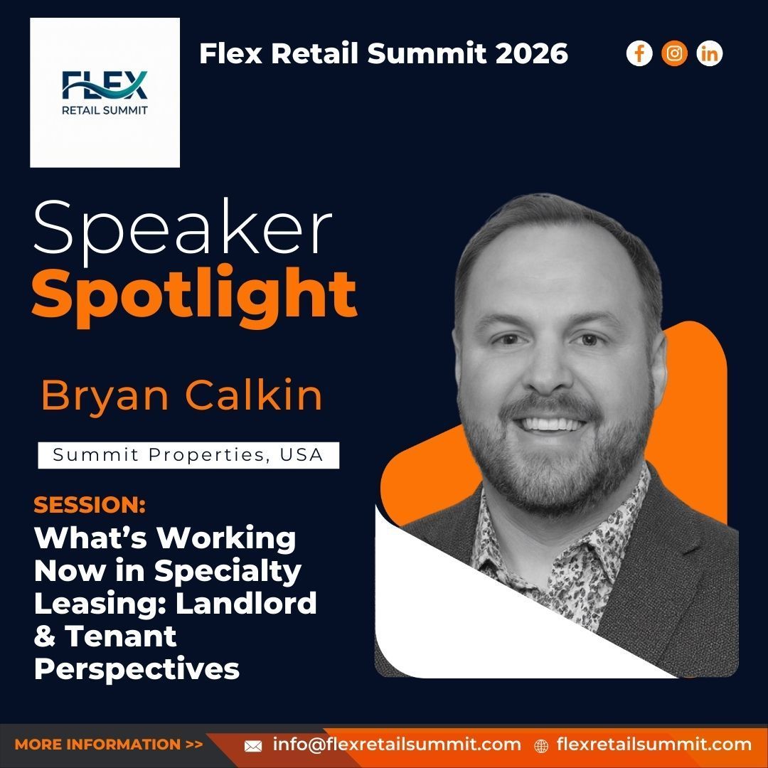 Speaker spotlight for Flex Retail Summit 2026: Bryan Calkin of Samimi Properties USA. Session: Specialty Leasing perspectives.